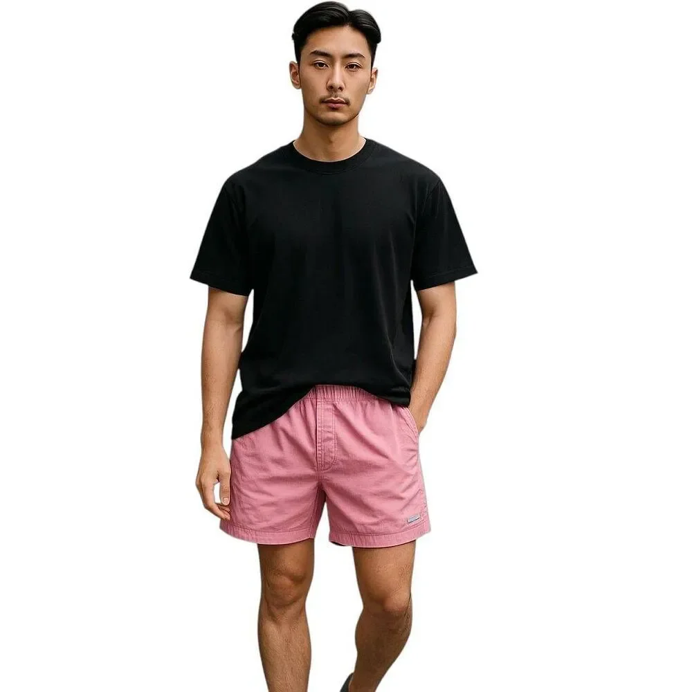Columbia Men's Pink Hybrid Shorts Swimsuit